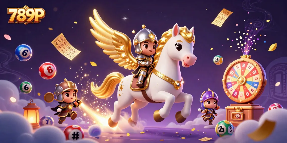 Experience the excitement of winning with 789P in a vibrant, colorful casino scene.