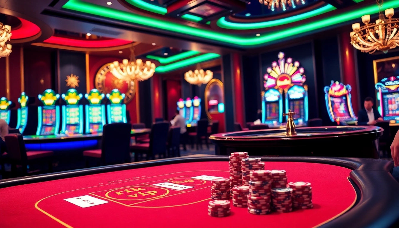 Players enjoying a thrilling game at the rik vip casino, highlighting excitement and high stakes.