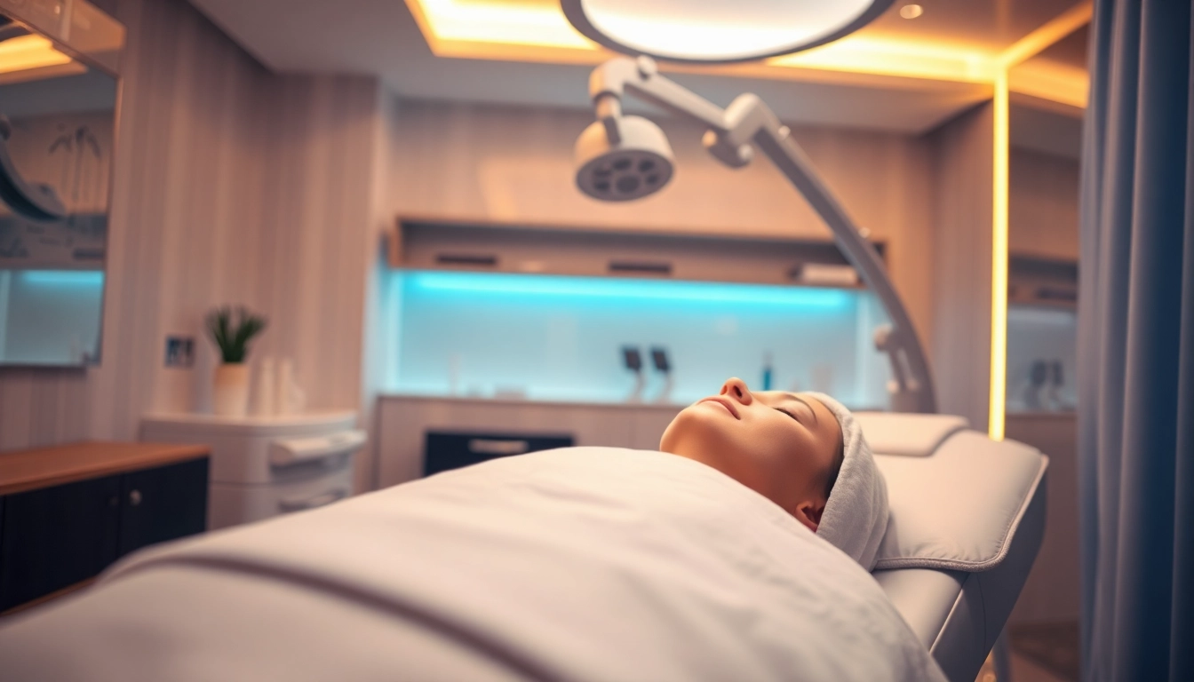 Experience criolipoliza sibiu with a skilled technician performing a non-invasive fat reduction treatment.