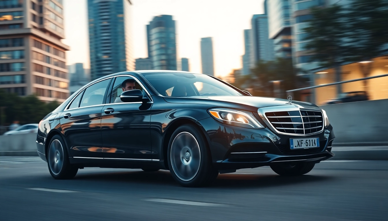 Experience premium Chauffeur Hire Nottingham with a professional chauffeur and luxury sedan.