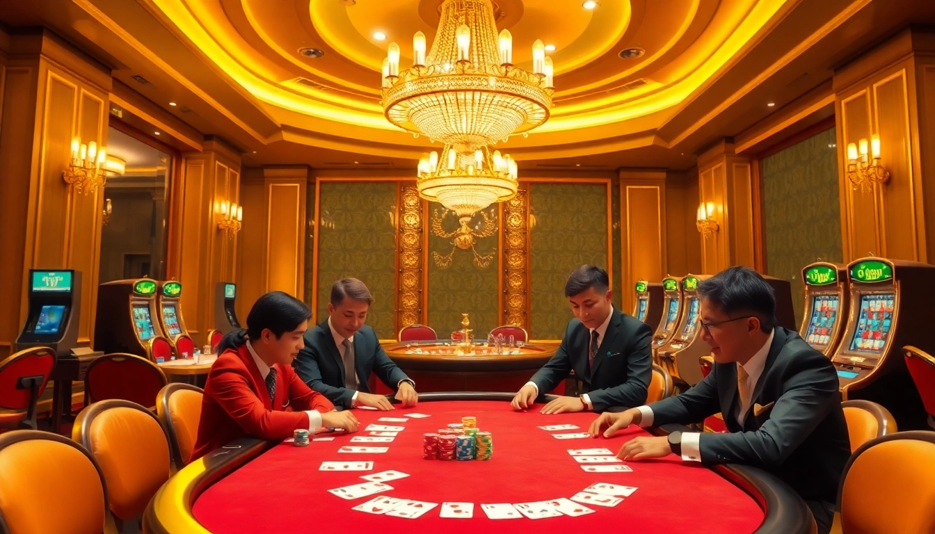 Experience high-stakes excitement at trang chủ BL555 with vibrant casino tables and engaging gameplay.