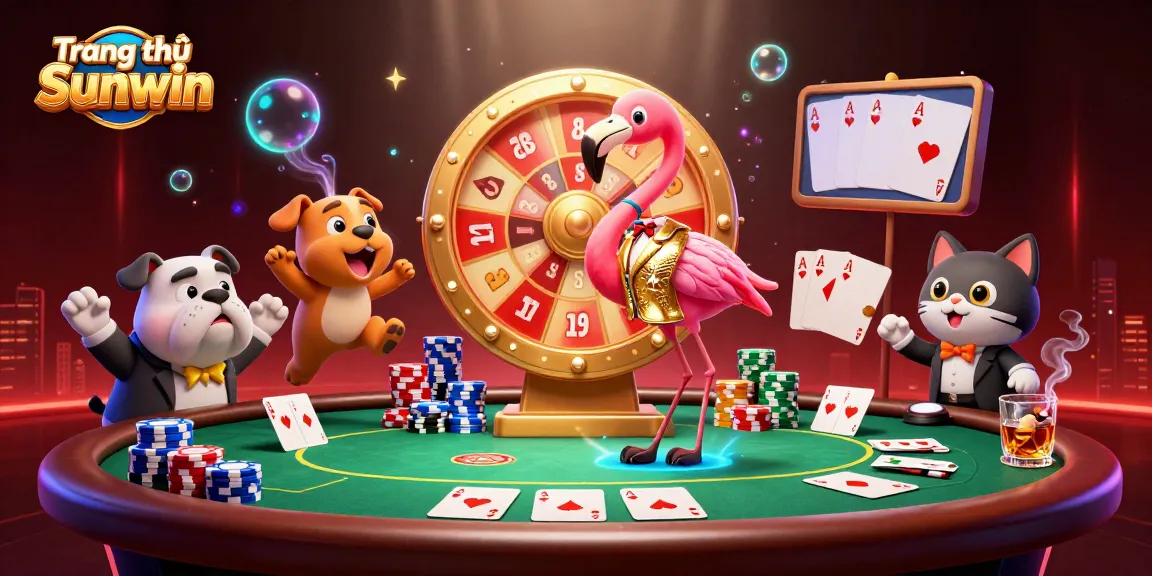 Spin to win at Trang chủ Sunwin with excitement and vibrant casino elements!