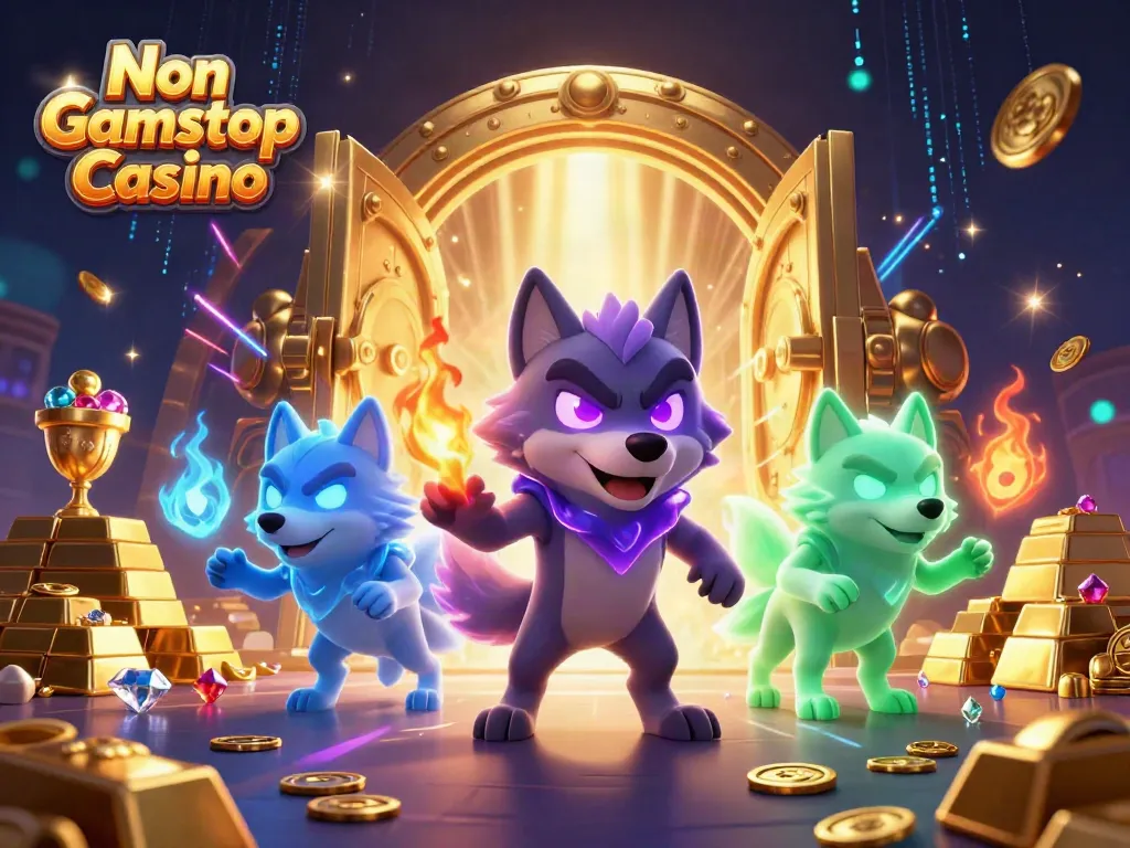 Engage with the thrilling world of Non Gamstop Casino filled with treasure and spectral wolves.
