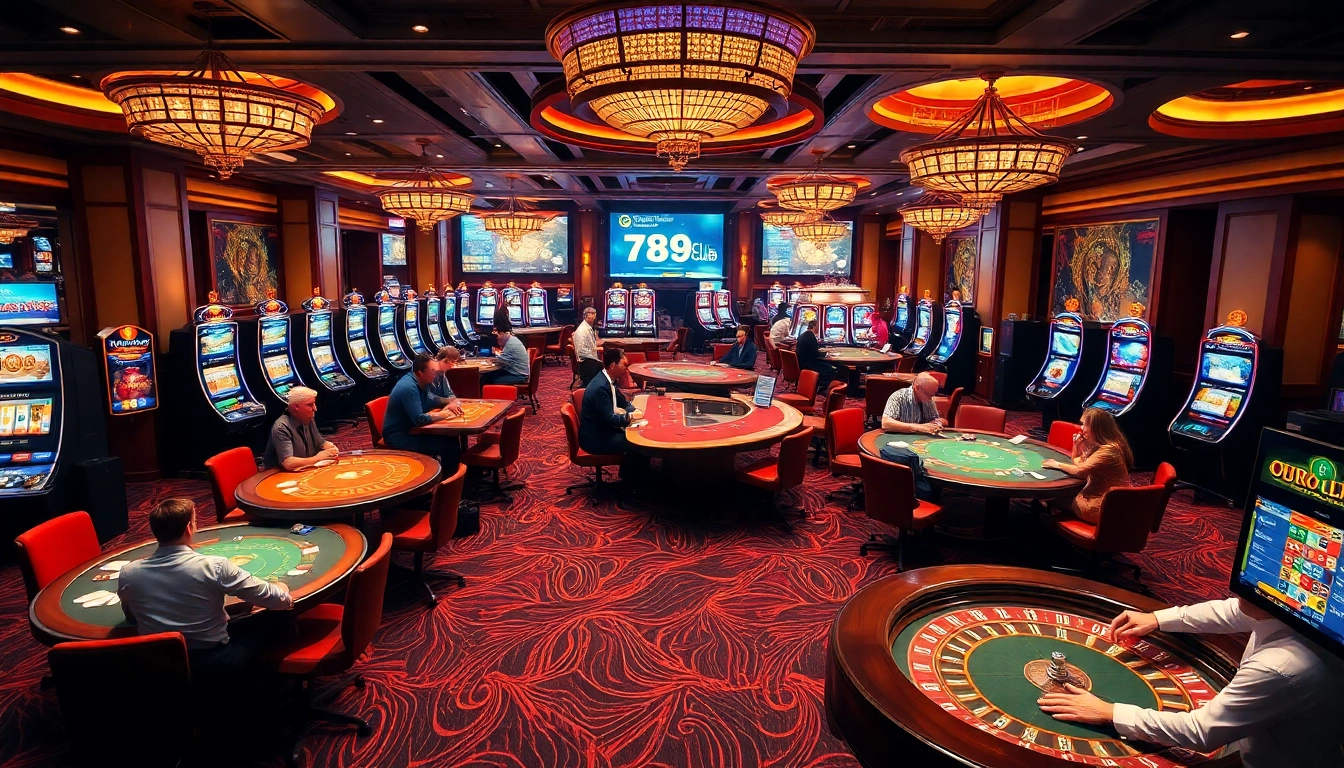Experience the excitement and elegance of 789CLUB, a vibrant online casino.