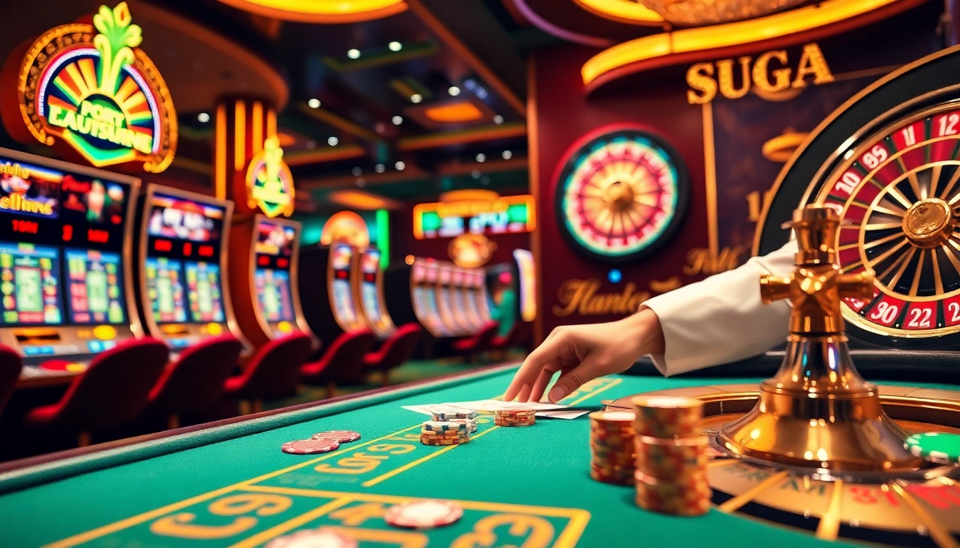 Engaged gambler placing a bet at a luxurious casino table, showcasing the no hu gaming experience.
