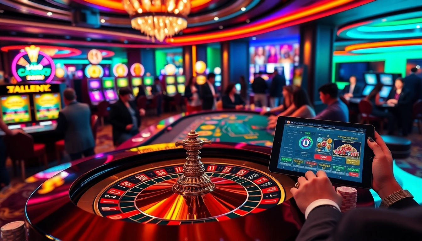 Players at S8 casino enjoy thrilling roulette and poker experiences in a vibrant atmosphere.