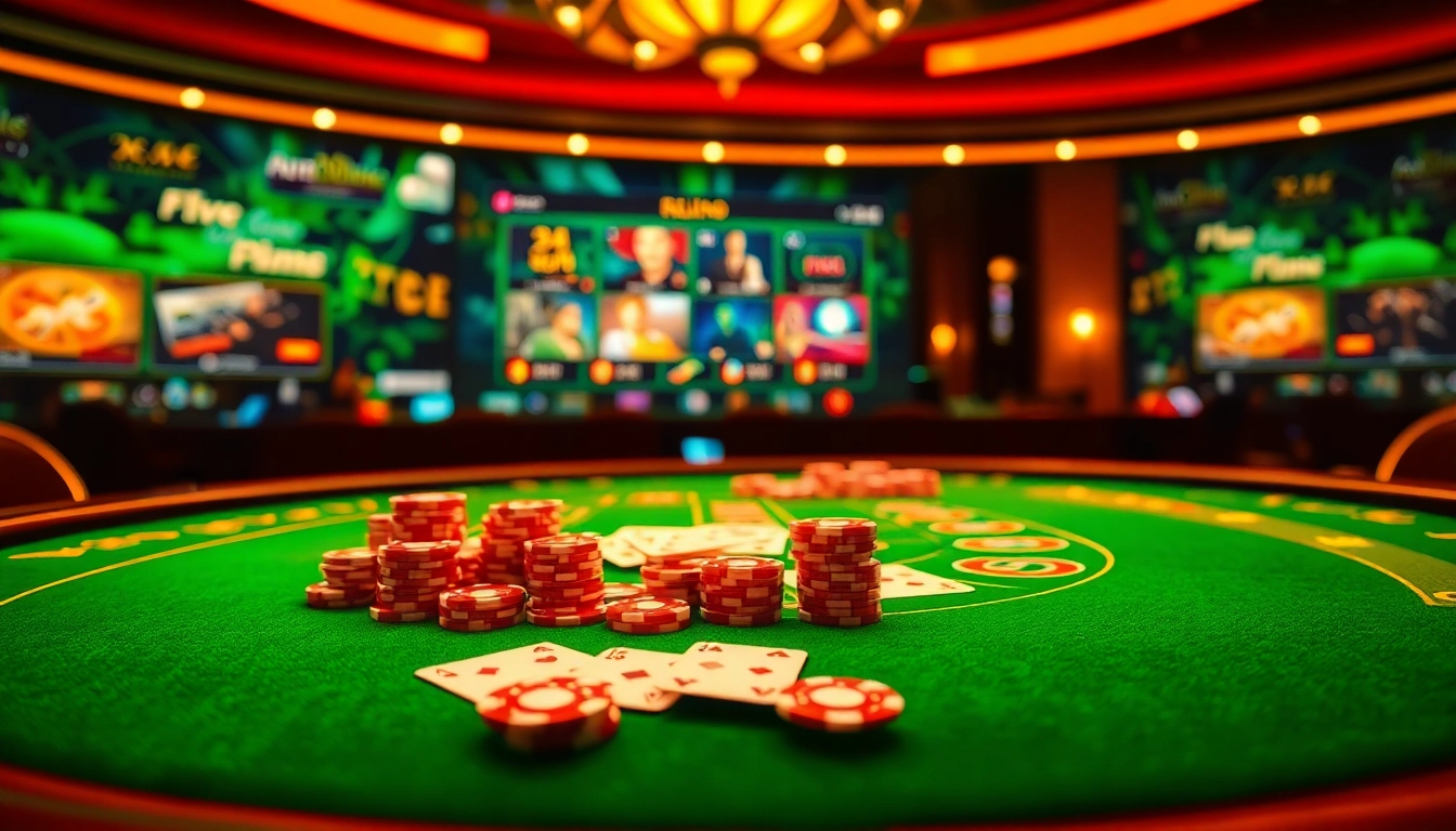Experience the thrill of high-stakes games at rr88com with vibrant casino chips and cards.