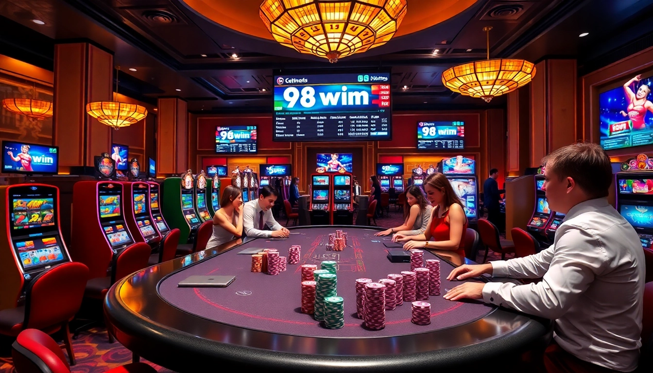 Experience thrilling gambling at https://98winn.it.com/ with live dealers and vibrant casino games.