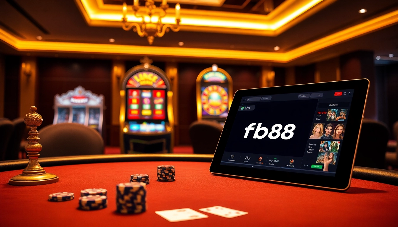 Experience the excitement of fb88 online casino with high-stakes poker games and luxurious slot machines.