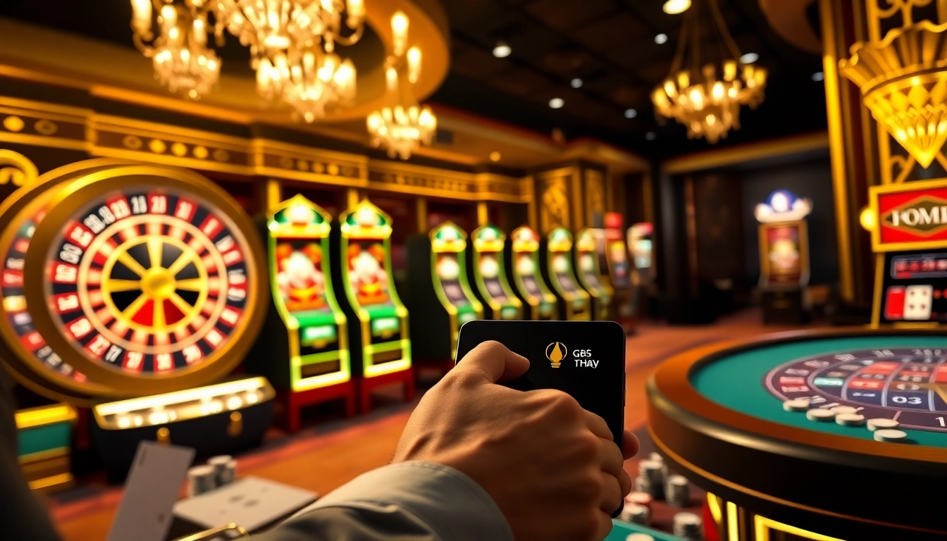 Experience thrilling gameplay at Nhà cái 99WIN with vibrant online casino visuals.