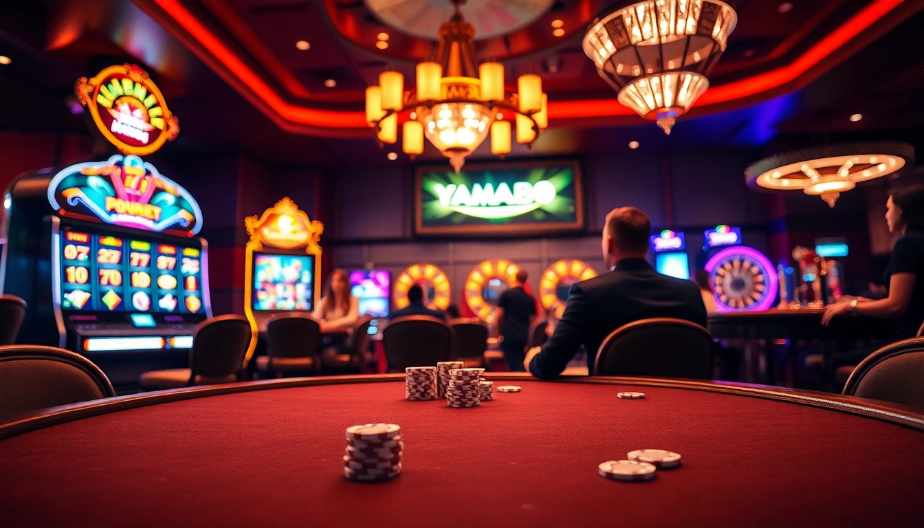 Exciting poker game at a luxurious casino table depicting xxx88 gaming atmosphere.