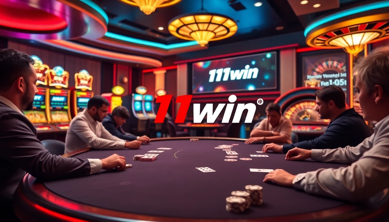 Experience the excitement of online gambling at 11win with casino games and live betting.