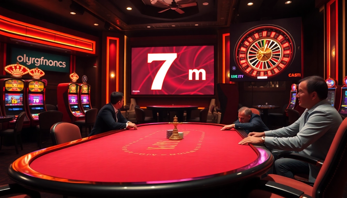 Experience luxury gambling at 7m casino with vibrant games and live betting.