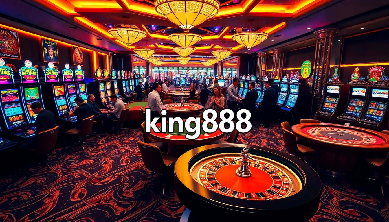 Experience the excitement of gambling at king888 with vibrant casino games and thrilling wins.