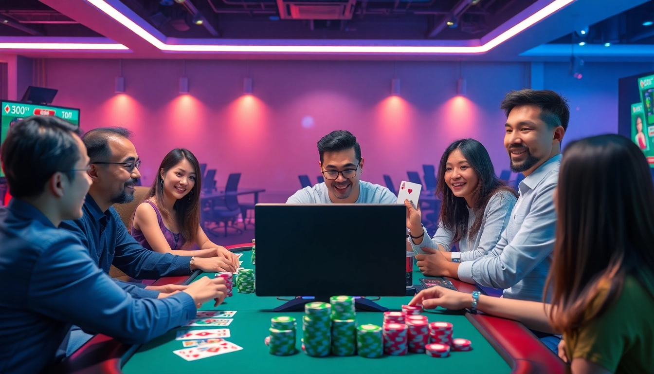 Experience the excitement of online gaming at gamebaidoithuong.com.vc with vibrant card games and player interactions.