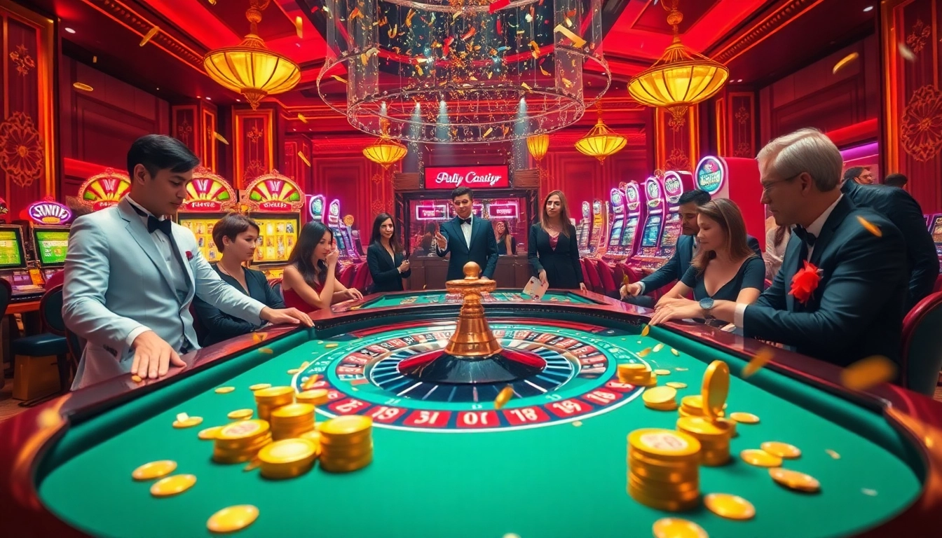 Experience the thrill and luxury of trang chủ sx88 with glamorous casino games and vibrant roulette tables.