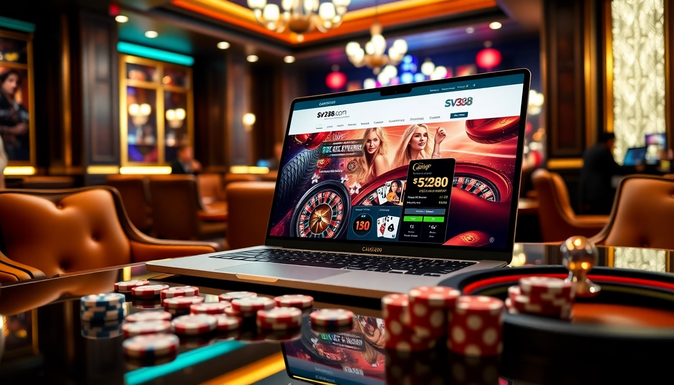 Experience the excitement of SV388.com with online casino games and vibrant gambling actions.