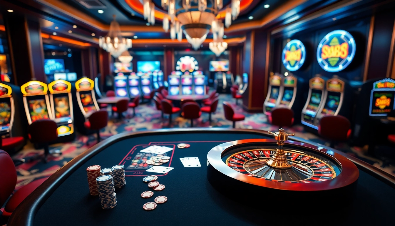 Play exciting casino games like tài xỉu on Go88 with the app tải go88 in a luxurious casino scene.