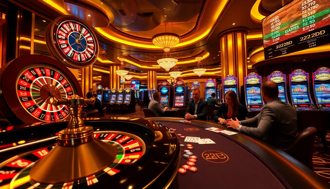 Experience the thrill of winning with 222BD's exciting casino games and vibrant atmosphere.