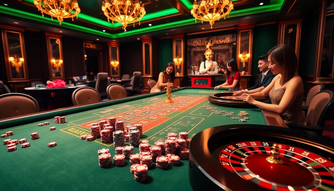Experience the excitement of U888vip at the stylish casino, featuring roulette and poker action.