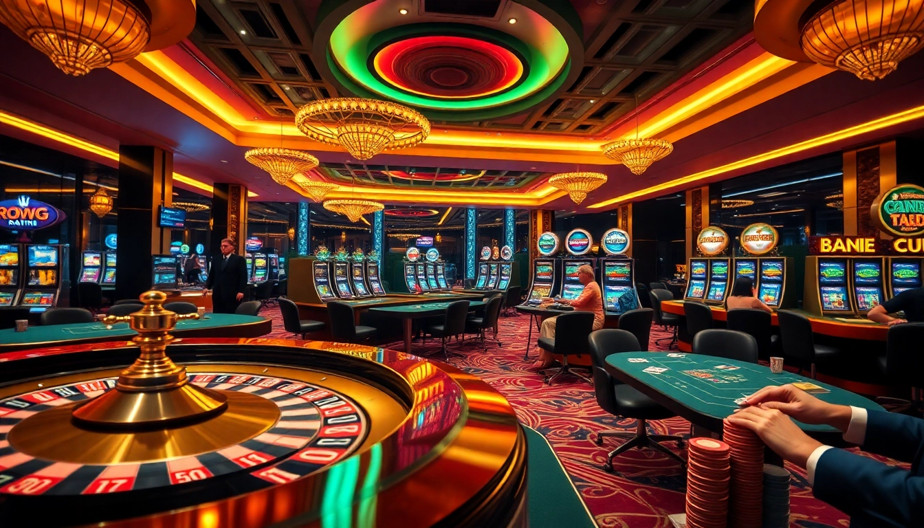 Gamblers strategizing with excitement at a luxurious casino featuring elements from https://kwin.bio/.