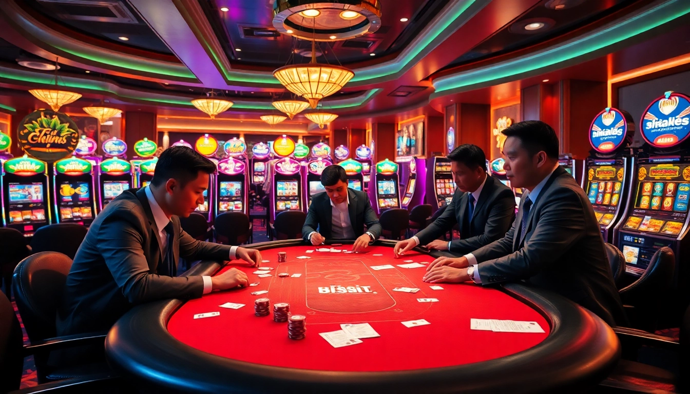 Experience the excitement of gambling at https://789bet.ac/ with vibrant casino gameplay involving cards and chips.