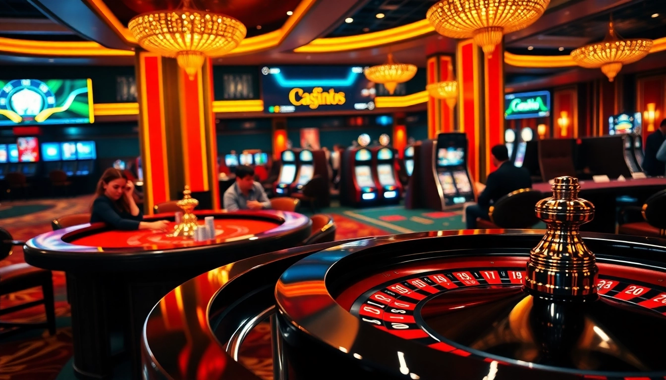 Experience the thrilling atmosphere of http://luck8net.com/ with vibrant casino games and elegant décor.