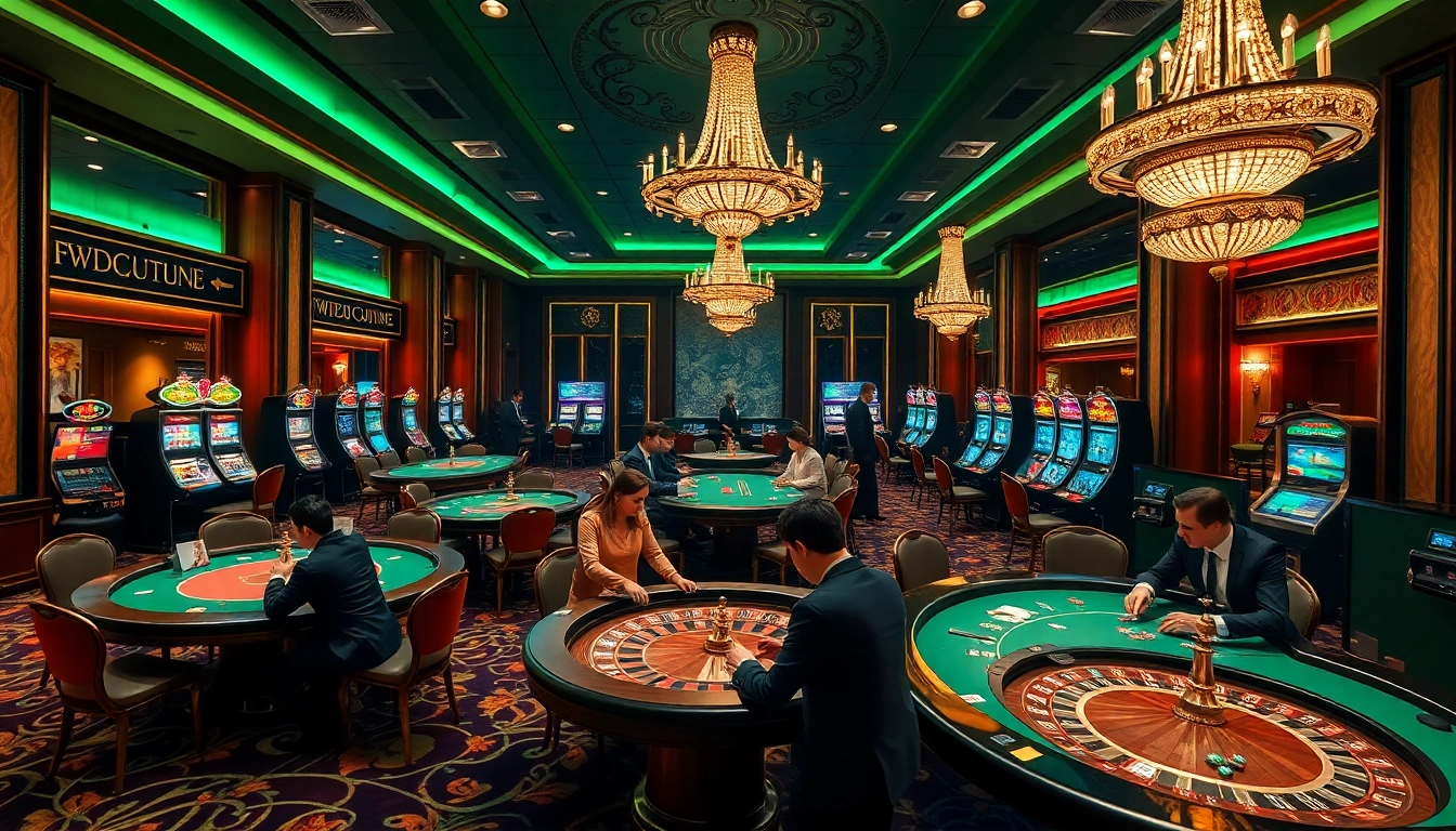 Experience the excitement of winning at 23winn.casino with vibrant casino gaming tables and players.