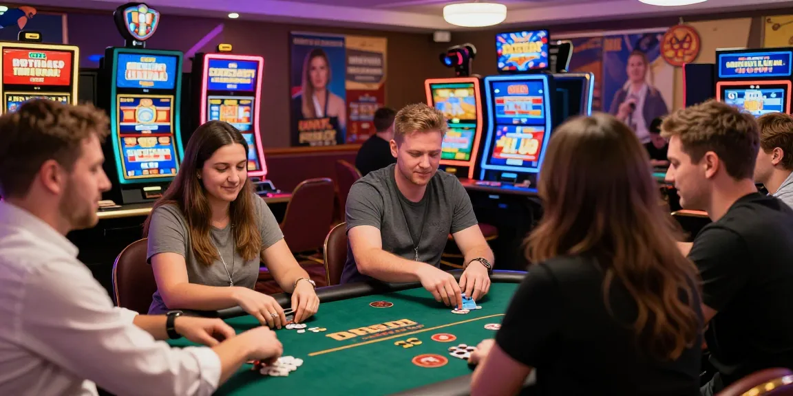 Exciting gaming scene at scoarch.org.uk featuring players enjoying credit card casinos.