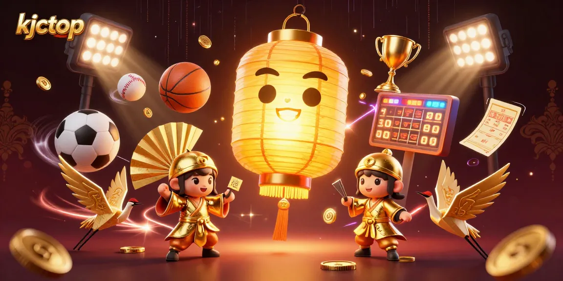 Bet on exciting events with kjctop at a dynamic casino featuring sports elements and lucky symbols.